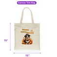 thumbnail image 5 of Happy Thanksgiving Australian Shepherd Welcome Thankful Fall Autumn Pumpkin Canvas Tote Bag Aussie Dog Lover Gifts Reusable Shopping Grocery Bag - 02021, 5 of 5