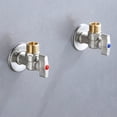 thumbnail image 2 of HLONK 1pc Angle Stop Valves Water Shut Off Angle Valves for Faucet or Toilet Installation, 2 of 8