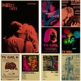 thumbnail image 2 of Pósteres de TV Girl, impresiones de papel Kraft retro, póster vintage de Lovers Rock, pintura artística para pared, estudio, hogar, sala de estar, imagen decorativa, 2 of 5