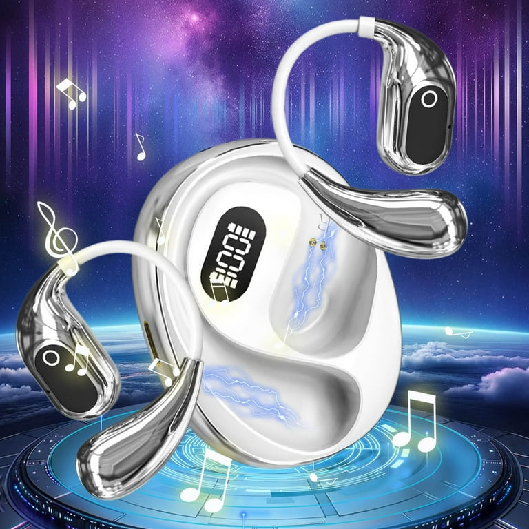 White Xg99 Smart Voice Translation Earbuds, Supports 138 Languages