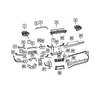 Genuine OE Mopar Steering Column Bezel - 6PL97TX7AB