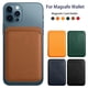 thumbnail image 2 of Magsafe-funda magnética de lujo con tarjetero para iPhone 14 Pro Max 13 12, bolsa de teléfono, accesorios de adsorción, 2 of 4