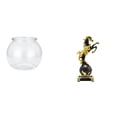 thumbnail image 1 of Colección De Esculturas De Figuras De Caballo Y Jarrón De Pecera Transparente Moderno Para Dormitorio, Sala De Estar, Centro De Mesa, Adorno Decorativo Para El Hogar, 1 of 8