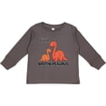 thumbnail image 3 of Inktastic Little Brothersaurus Boys Long Sleeve Toddler T-Shirt, 3 of 5