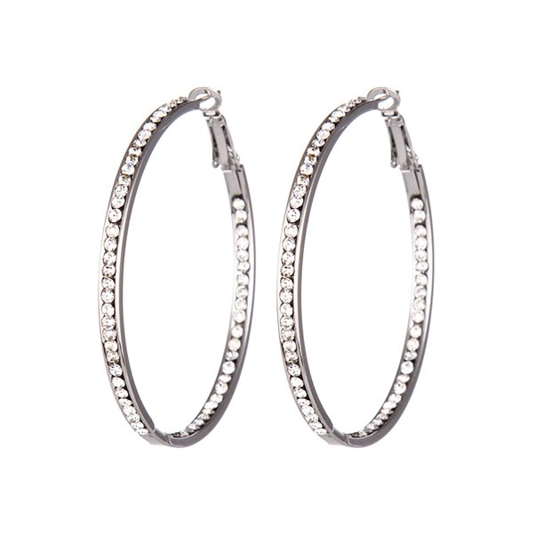 Sensitive hoop sale earrings