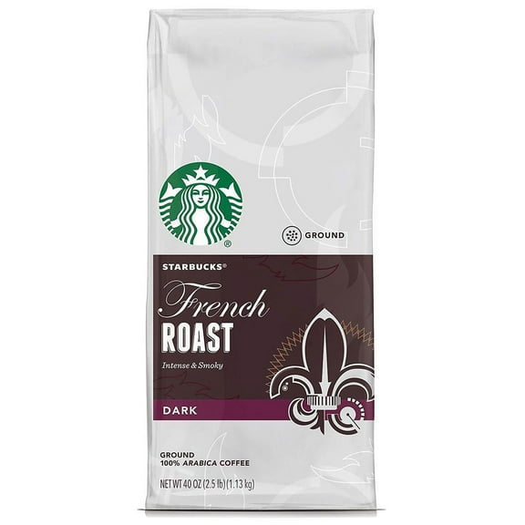 Starbucks Dark French Roast Ground Coffee (40 oz.)