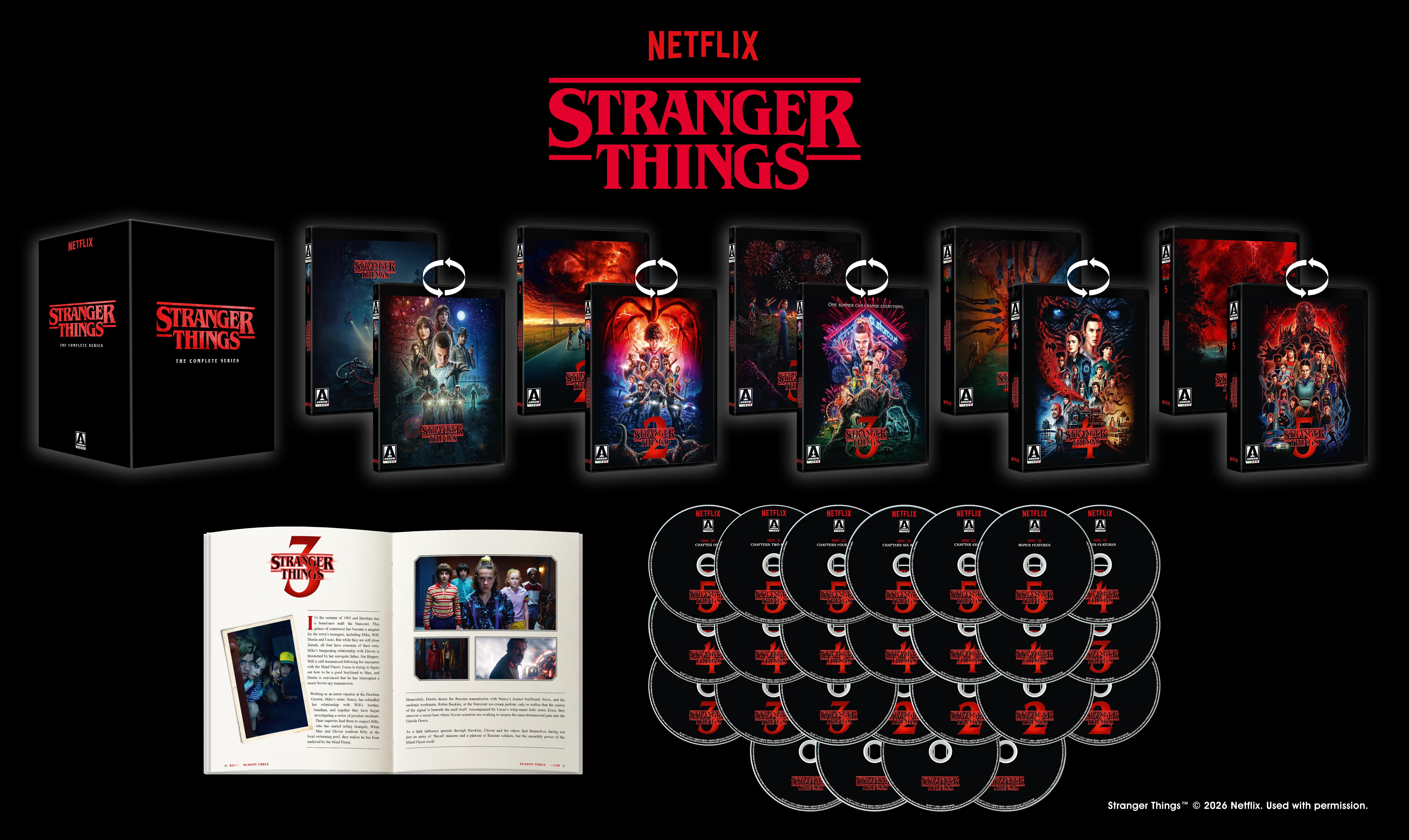 Stranger Things: The Complete Series (Blu-ray™), Horror, MVD