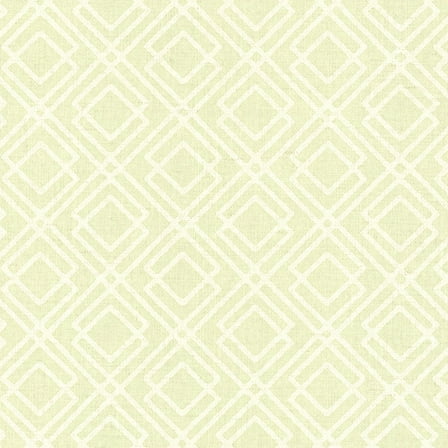 Brewster Lattice Green Milly Wallpaper