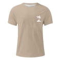 thumbnail image 5 of Mens Workout Shirts Quarter Sleeve Big & Tall Athletic Running Gym Workout Tee Shirts Snug Fit Gradient Round Neck Summer Outdoor Basic T Shirts, 5 of 5