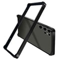 thumbnail image 1 of For Samsung Galaxy S25 Ultra Bumper Case TPU + Metal Frame Heat Dissipation Cover - Grey, 1 of 4