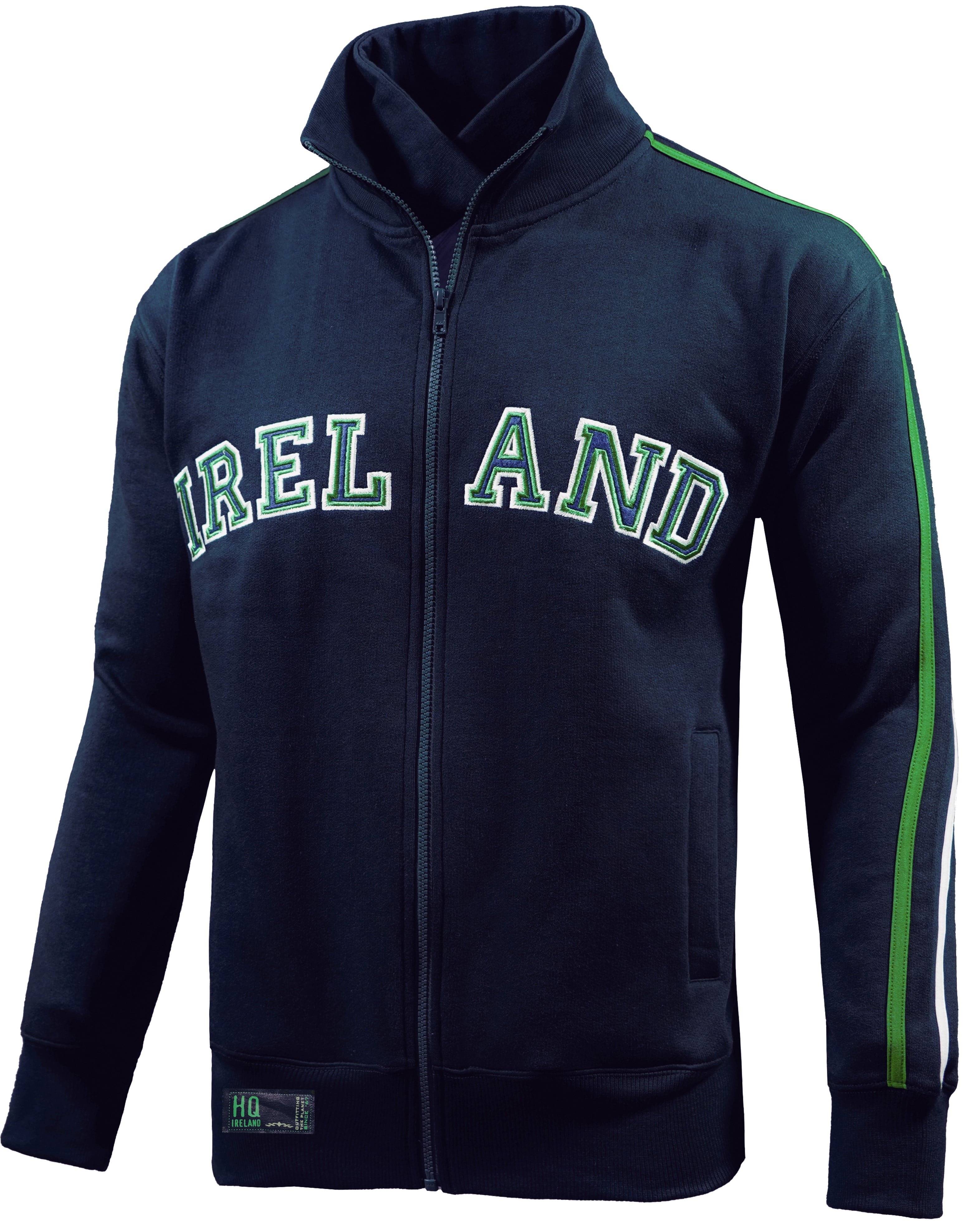 Ireland Jacket Retro Design Double Collar by Malham (Navy)