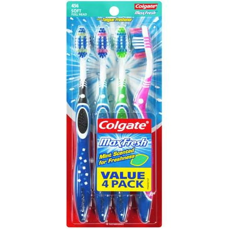 Colgate Maxfresh Toothbrush 4 Pack
