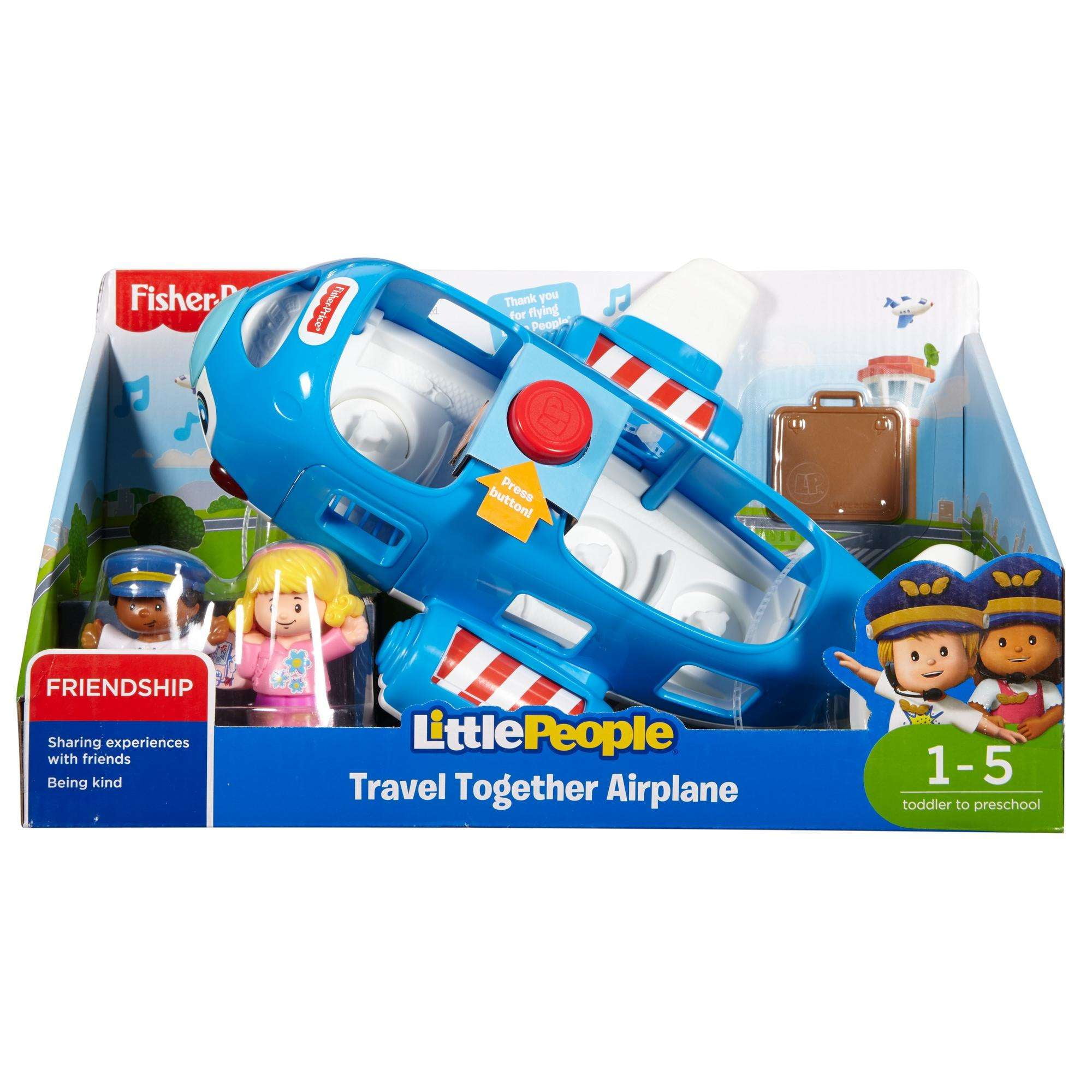 little people travel together airplane