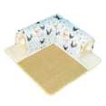thumbnail image 1 of Cama túnel para gatos Strade Fareast Limited con forma de L, material premium, 60 cm x 60 cm, 1 of 8