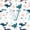 Watercolor V, variant on jejeloiu Ocean Animal Monogram A Full Size Sheets For Kids,Sea Life Whale Bed Sheets For Boys,4-Piece