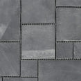 thumbnail image 2 of 3rd Street Inn Black Slate Stone Tile 1 Pack - Black, 2 of 4