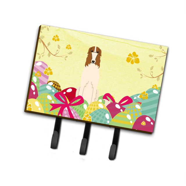 "Treasures Easter's Borzoi Correa o llavero, multicolor" Caroline's Treasures BB6023TH68