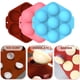 thumbnail image 5 of Wosthever Molde de pastel hexagonal de 7 rejillas, moldes antiadherentes de silicona para cocinar y hornear Chocolate Herramientas y accesorios para hornear Rosado, 5 of 6