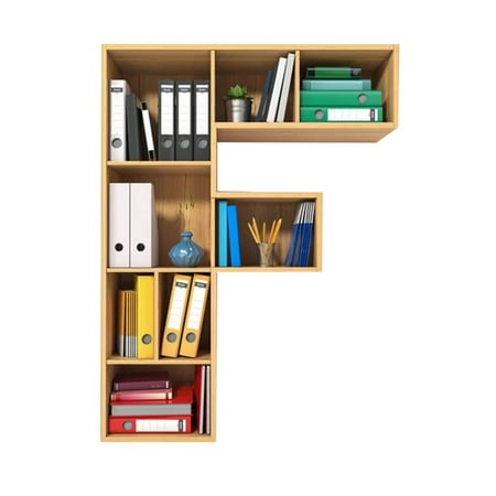 

UDIYO Christmas Pendant with Lanyard Unique Acrylic Vintage Bookcase Design Alphabet Hanging Charm Accessories for Living Room
