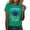 Green, variant on Graduation Gifts for Her: Class Of 2026 Senior 26 High School Graduation T Shirt Womens Spring Summer Tops