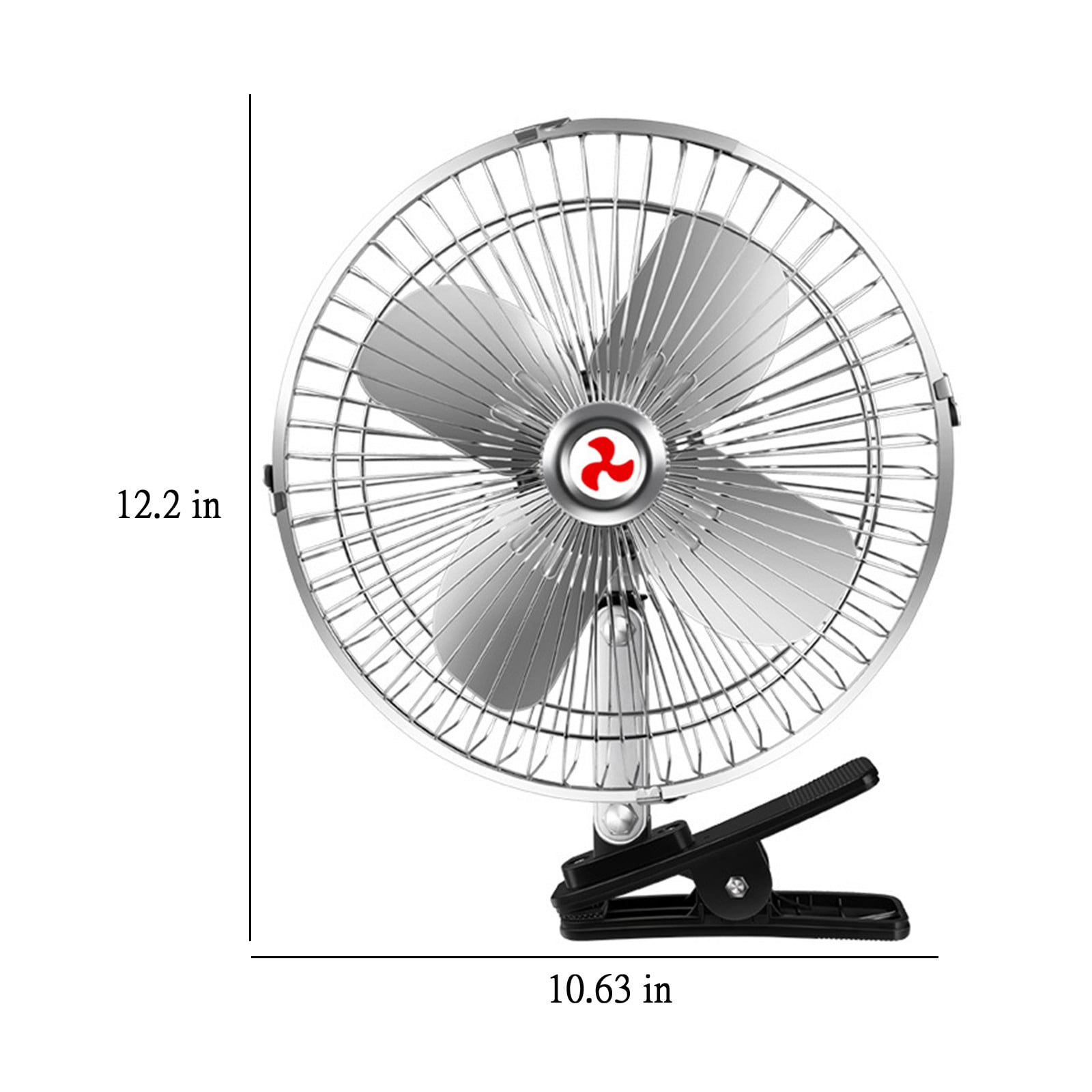XGFHYJEH Car Fan, Fan for Car, Portable Fan for Car, 24V Car Fan for Dashboard, Car Fans that Blow Cold Air, Car Fans for Cooling inside a Car