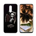 thumbnail image 1 of Compatible with LG X4 Phone Case, Gothic-Skeleton Case Silicone Protective for Teen Girl Boy Case for LG X4, 1 of 1