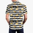 thumbnail image 6 of Salouo Gold Flamingo for Men's Short Sleeve Polo Shirts,Polo Shirts for Men Performance Short Sleeve Golf Shirt Athletic Casual Collared T-Shirt-Small, 6 of 8