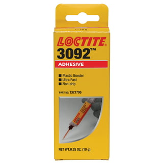 Loctite 3092 Adhesive Kit w/Syringe, 10 g Box, 1807961