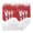 Red Christmas Reindeer-1, variant on Red Christmas Reindeer Pattern Square Tablecloth,Waterproof Square Table Cover,Wipeable Spillproof Washable Table Cover for Home Kitchen Party Decor 42"X42"(107x107cm)