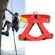 thumbnail image 1 of Arnés de seguridad perfecl para escalada en roca y trabajo de espeleología rojo tamaño ajustable, 1 of 8
