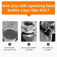 thumbnail image 5 of Small Beer Can Opener Smooth Edge ,Universal Soda Can Opener Manual, Remover That Cuts Open the Top,Compact Portable Kitchen Bar Tool,Manual Beverage Cans, 5 of 9