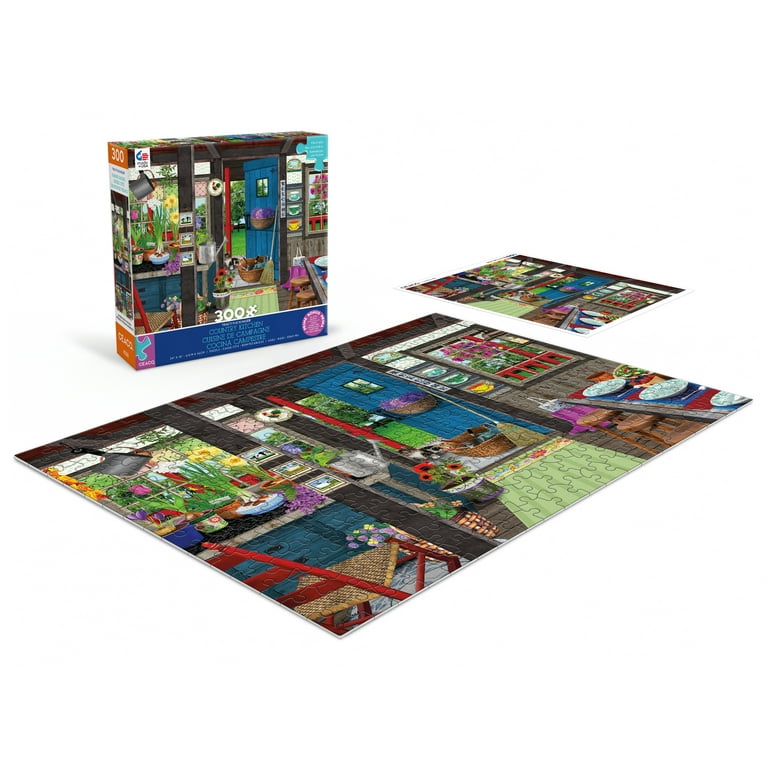 Ceaco Country Kitchen Peanuts 300 Piece Interlocking Jigsaw