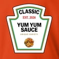 thumbnail image 3 of Wild Bobby Classic Hibachi Yum Yum Ginger Japanese Sauce Label Funny Condiment Tshirt Suit DIY Costume Tee - Halloween Unisex Hoodie Sweatshirt, 3 of 6