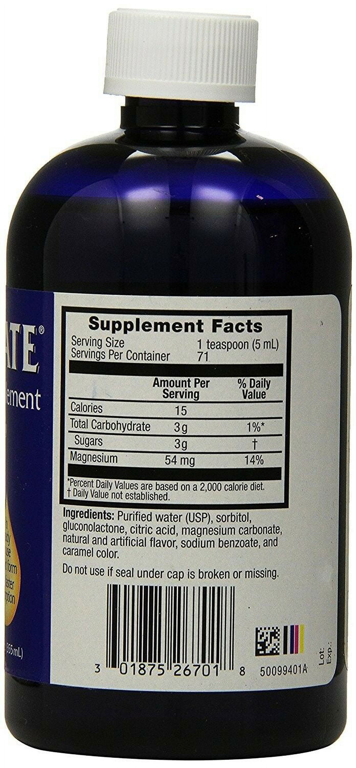 Magonate Liquid Magnesium Supplement, 12 Fl. Oz.