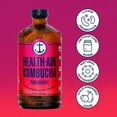 HealthAde Pomegranate Kombucha, 16 oz
