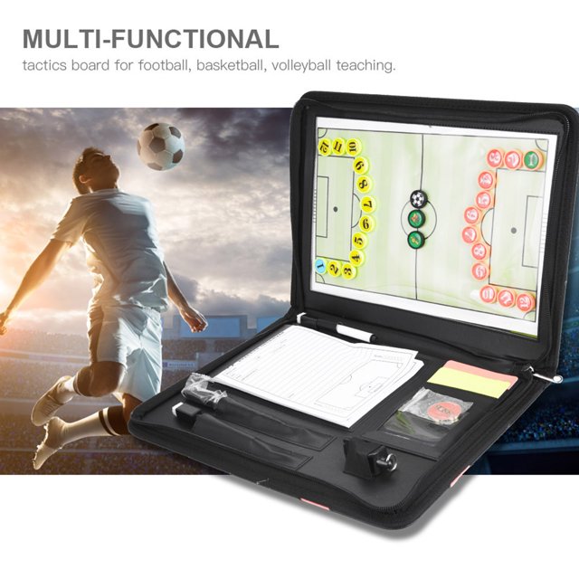 Tablero De Fútbol, tablero De Entrenador Duradero, Tablero De Voleibol Plegable Multifunción Para Baloncesto Y Fútbol ANGGREK Football Board