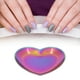 thumbnail image 5 of Placa Nail Art Display Board Acero Inoxidable Forma De Corazón Cosmético Maquillaje Manicura Consejos Paleta De Mezcla De Colores, 5 of 7
