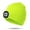Fluorescent Yellow, variant on Morttic Unisex LED Beanie Hat with Light,Gifts for Kids Boys and Girls ,Winter Ultra Soft Knitted Warm Lighted Hat Rechargeable 4 LED High Brightness Headlamp Cap (Light Blue)