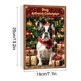 thumbnail image 3 of hulanddfd Puppy Advent Calendar - Christmas Countdown Calendar with Mini Dogs Pendant with Loops 24 Days of Surprises Holiday Gift for Family, 3 of 6