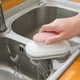 thumbnail image 4 of Hogar y cocina, Artículos de limpieza, Barrido, Cepillo para fregar Mango ergonómico Cabezal de esponja que ahorra trabajo Cepillo para fregar multifuncional para baño Limpieza con esponja, 4 of 7