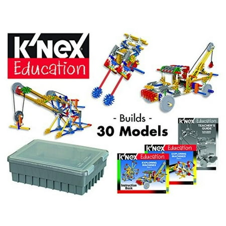 K'NEX Education - Exploring Machine Set - 1432 Pieces - Ages 8 Construction Educational Toy