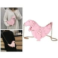 thumbnail image 1 of Fashion Small Rivet Purse Shoulder Bag Chain Strap Crossbody Bag Designer Clutch Pink, 1 of 10
