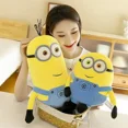 thumbnail image 4 of Figuras de acción de Minions de 30-65cm, personajes de películas, juguetes de peluche amarillos, Bob Stuart en pantalones vaqueros, muñecos de peluche, pasatiempos, regalo de Navidad para niños, 4 of 5