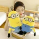 thumbnail image 4 of Figuras de acción de Minions de 30-65cm, personajes de películas, juguetes de peluche amarillos, Bob Stuart en pantalones vaqueros, muñecos de peluche, pasatiempos, regalo de Navidad para niños, 4 of 5