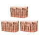 thumbnail image 1 of Uxcell 3Pcs 29x108" Faldas de Mesa de Tinsel con Flecos de Foil Rosa Dorado, 1 of 7