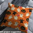 thumbnail image 2 of jejeloiu Funny Ghost Fabric by the Yard 5 Yards,Spooky Halloween Pumpkin Fabric for Sewing,Kitten Stars Print Home Decor Fabric by the Yard For Children,Luxury Bedroom Decor, 2 of 6