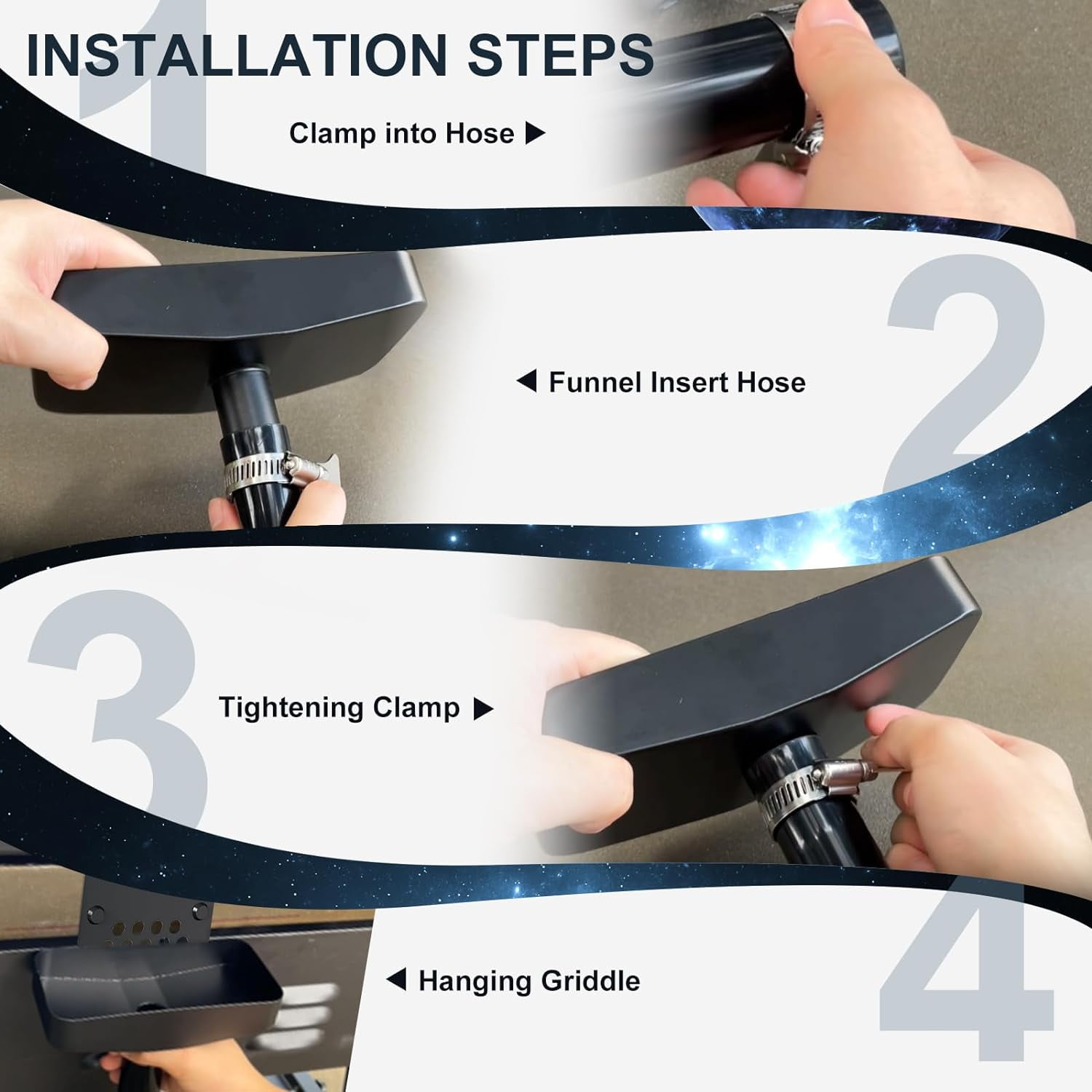 Upgraded Blackstone Grease Catcher for Blackstone,Integrated Blackstone Grease Trap with Magnetic Durable,Innovative Blackstone Griddle Accessories