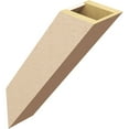 thumbnail image 5 of Ekena Millwork 5"W x 16"D x 22"H Traditional Rough Cedar Woodgrain TimberThane Knee Brace, Primed, 5 of 6