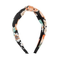 Unique Bargains 1 Pc Elegant Knot Headbands for Women Black