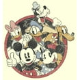 thumbnail image 2 of Men's Mickey & Friends Retro Group Shot  Graphic Tee Beige Large, 2 of 4